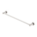 NERO MECCA SINGLE NON-HEATED TOWEL RAIL BRUSHED NICKEL (AVAILABLE IN 600MM AND 800MM)