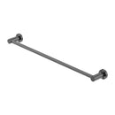 NERO MECCA SINGLE NON-HEATED TOWEL RAIL GUN METAL (AVAILABLE IN 600MM AND 800MM)