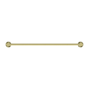 NERO MECCA DOUBLE NON-HEATED TOWEL RAIL BRUSHED GOLD (AVAILABLE IN 600MM AND 800MM)