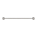 NERO MECCA DOUBLE NON-HEATED TOWEL RAIL BRUSHED NICKEL (AVAILABLE IN 600MM AND 800MM)