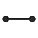 NERO MECCA NON-HEATED HAND TOWEL RAIL 230MM MATTE BLACK