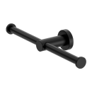 NERO MECCA DOUBLE TOILET ROLL HOLDER MATTE BLACK