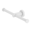 NERO MECCA DOUBLE TOILET ROLL HOLDER MATTE WHITE