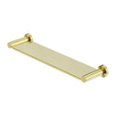 NERO MECCA METAL SHOWER SHELF BRUSHED GOLD