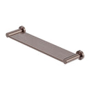 NERO MECCA METAL SHOWER SHELF BRUSHED BRONZE