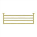 NERO MECCA TOWEL RACK BRUSHED GOLD