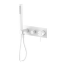 NERO MECCA SHOWER MIXER DIVERTOR SYSTEM MATTE WHITE
