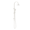 NERO MECCA TWIN SHOWER WITH AIR SHOWER BRUSHED NICKEL