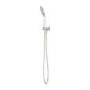 NERO MECCA SHOWER ON BRACKET WITH AIR SHOWER BRUSHED NICKEL