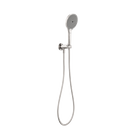 NERO MECCA SHOWER ON BRACKET WITH AIR SHOWER II BRUSHED NICKEL
