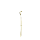 NERO MECCA SHOWER RAIL WITH AIR SHOWER II BRUSHED GOLD