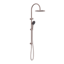NERO MECCA TWIN SHOWER WITH AIR SHOWER II BRUSHED BRONZE