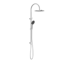 NERO MECCA TWIN SHOWER WITH AIR SHOWER II CHROME