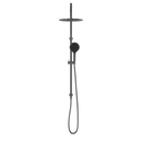 NERO MECCA TWIN SHOWER WITH AIR SHOWER II GUN METAL