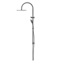 NERO MECCA TWIN SHOWER WITH AIR SHOWER II GUN METAL