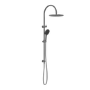 NERO MECCA TWIN SHOWER WITH AIR SHOWER II GUN METAL