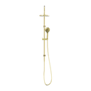 NERO MECCA TWIN SHOWER WITH AIR SHOWER BRUSHED GOLD
