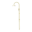 NERO MECCA TWIN SHOWER WITH AIR SHOWER BRUSHED GOLD