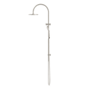 NERO MECCA TWIN SHOWER WITH AIR SHOWER BRUSHED NICKEL