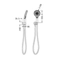 NERO MECCA SHOWER ON BRACKET BRUSHED BRONZE