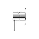 NERO MECCA SHOWER MIXER PLATE CHROME
