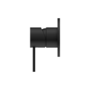 NERO MECCA SHOWER MIXER PLATE MATTE BLACK