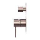 NERO MECCA SHOWER MIXER WITH DIVERTOR BRUSHED BRONZE