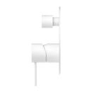 NERO MECCA SHOWER MIXER WITH DIVERTOR MATTE WHITE