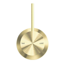 NERO MECCA SHOWER MIXER HANDLE UP PLATE BRUSHED GOLD