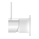 NERO MECCA HANDLE UP SHOWER MIXER MATTE WHITE