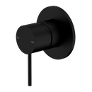 NERO MECCA SHOWER MIXER PLATE MATTE BLACK