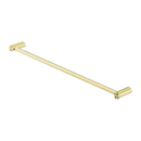 NERO MECCA SINGLE NON-HEATED TOWEL RAIL BRUSHED GOLD (ALSO AVAILABLE IN 600MM AND 800MM)