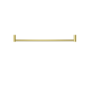 NERO MECCA SINGLE NON-HEATED TOWEL RAIL BRUSHED GOLD (ALSO AVAILABLE IN 600MM AND 800MM)