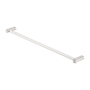 NERO MECCA SINGLE NON-HEATED TOWEL RAIL BRUSHED NICKEL (ALSO AVAILABLE IN 600MM AND 800MM)