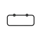 NERO MECCA TOWEL RING MATTE BLACK