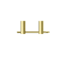 NERO MECCA TOILET ROLL HOLDER BRUSHED GOLD