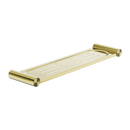 NERO MECCA METAL SHOWER SHELF BRUSHED GOLD
