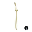 NERO OPAL SHOWER ON BRACKET WITH AIR SHOWER BRUSHED GOLD