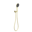 NERO OPAL SHOWER ON BRACKET WITH AIR SHOWER II BRUSHED GOLD