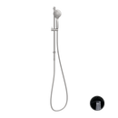 NERO OPAL SHOWER RAIL WITH AIR SHOWER BRUSHED NICKEL