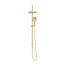 NERO OPAL TWIN SHOWER BRUSHED GOLD