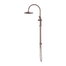 NERO OPAL TWIN SHOWER BRUSHED BRONZE