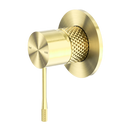 NERO OPAL SHOWER MIXER PLATE BRUSHED GOLD