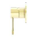 NERO OPAL SHOWER MIXER PLATE BRUSHED GOLD