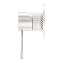 NERO OPAL SHOWER MIXER PLATE BRUSHED NICKEL