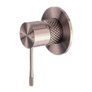 NERO OPAL SHOWER MIXER PLATE BRUSHED BRONZE