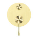 NERO OPAL SHOWER MIXER DIVERTER BRUSHED GOLD