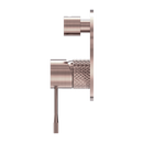NERO OPAL SHOWER MIXER DIVERTER BRUSHED BRONZE