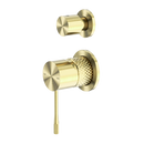 NERO OPAL SHOWER MIXER DIVERTER SEPARATE PLATE BRUSHED GOLD