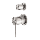 NERO OPAL SHOWER MIXER DIVERTER SEPARATE PLATE BRUSHED NICKEL
